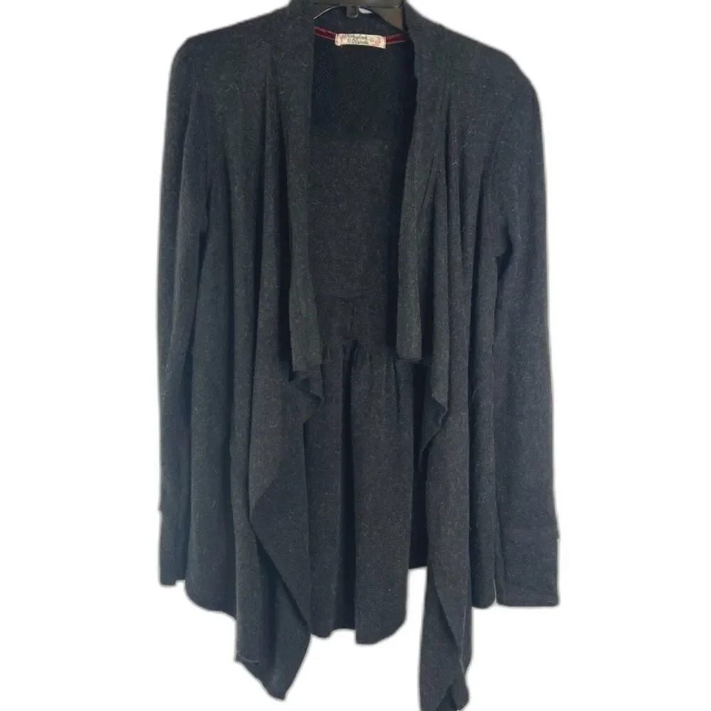 Scrapbook‎ Originals Open Front Waterfall Cardigan with Back Bow Size Medium